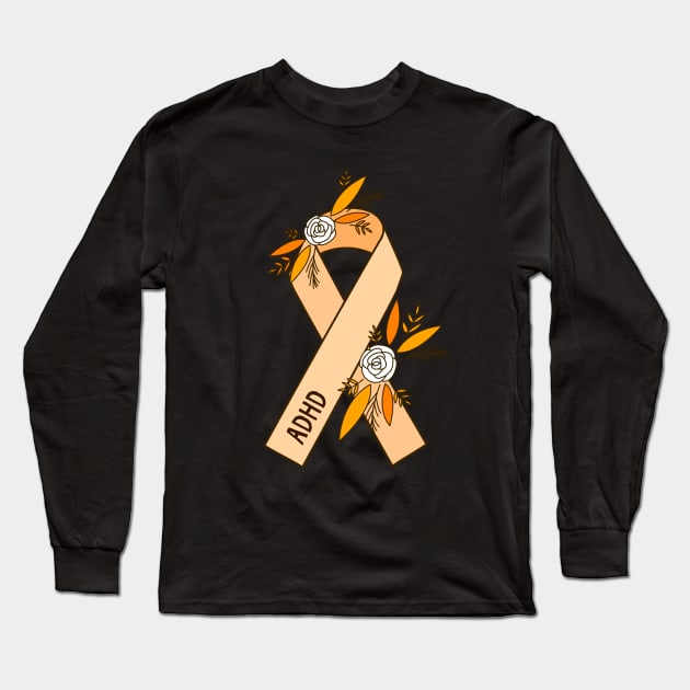 ADHD Long Sleeve T-Shirt by Sloth Station